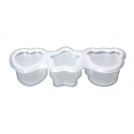 Potrójna foremka do onigiri - kształty