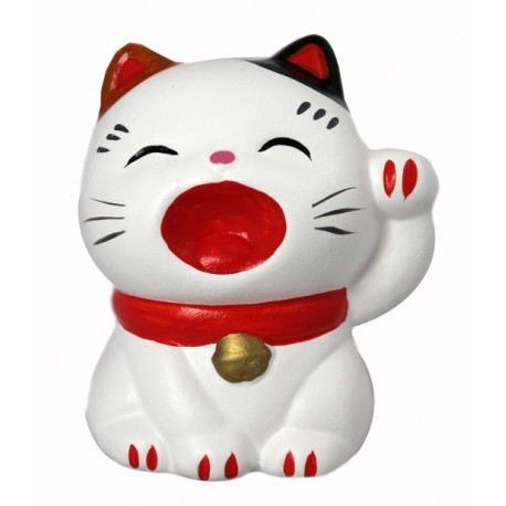 Figurka maneki neko - biały