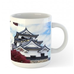Kubek ceramiczny - zamek Hikone