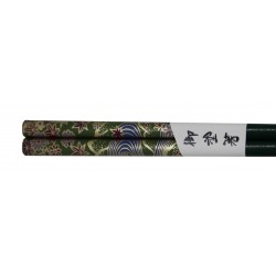 Japońskie pałeczki ciemnozielone ornamentalne liście klonu