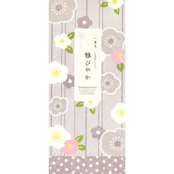 Notes japoński podłużny kwiaty śliwy