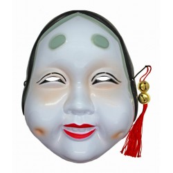 Maska plastikowa na cosplay - otafuku Bogini Szczęścia