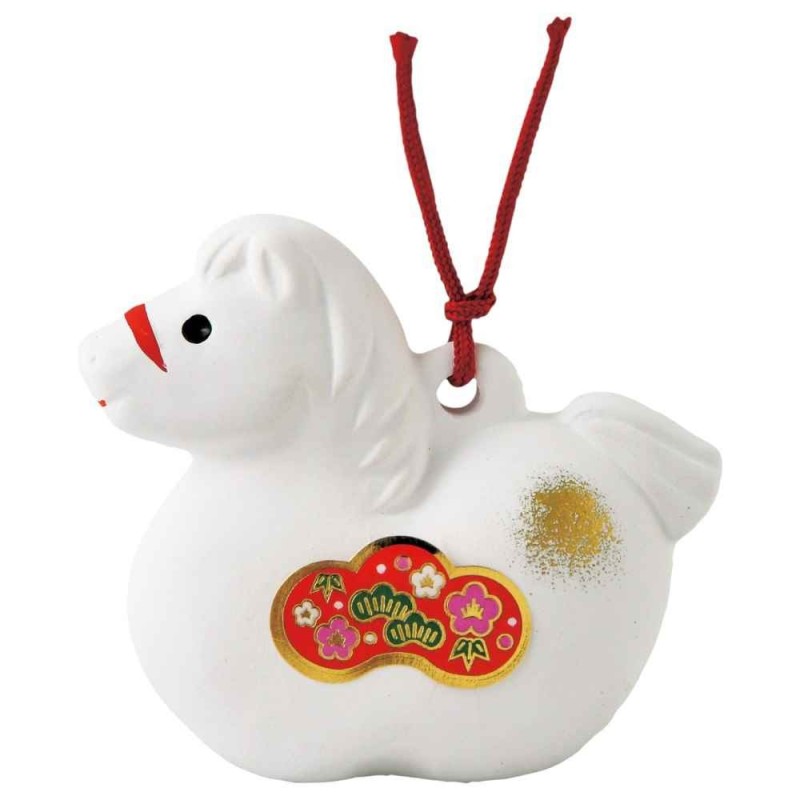 Figurka-dzwonek talizman na Rok Konia 2026