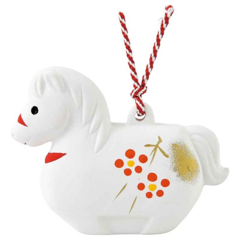 Figurka-dzwonek talizman na Rok Konia 2026