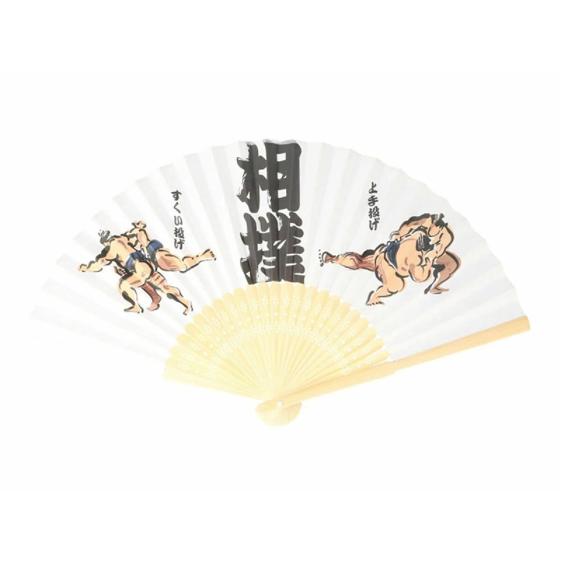 Wachlarz składany bambusowy sumo