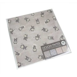 Papier do origami koty-darumy, koty-ninja itp 48 szt.