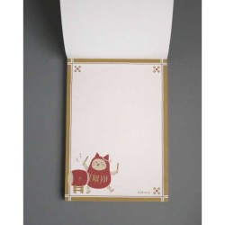 Notes memo kot-daruma A6 50 kartek