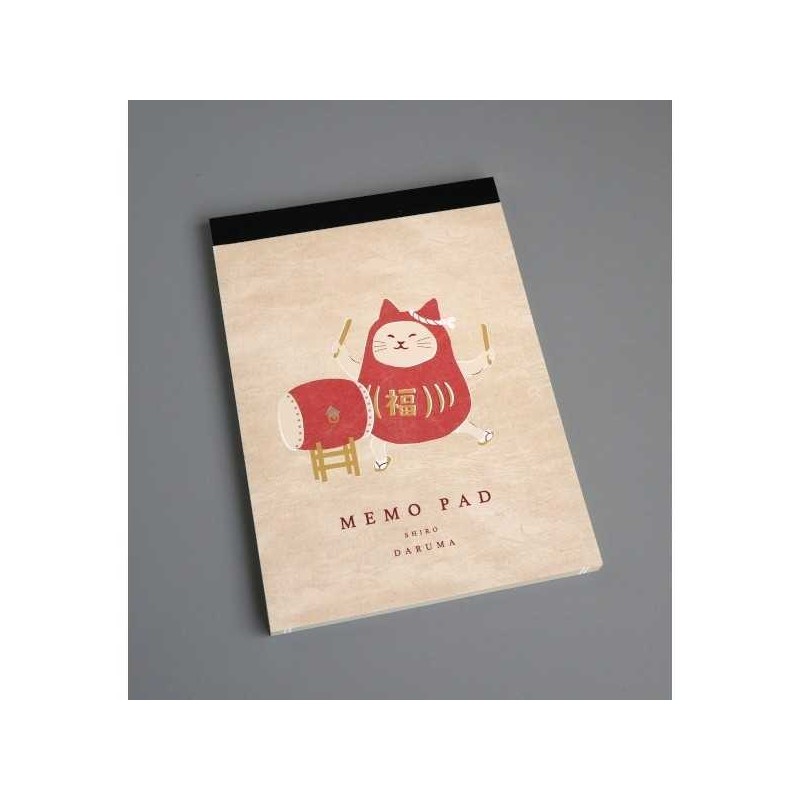 Notes memo kot-daruma A6 50 kartek