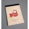 Notes memo kot-daruma A6 50 kartek