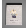 Notes memo kot-samuraj A6 50 kartek