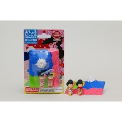 Gumka do mazania zestaw - góra Fuji i maiko