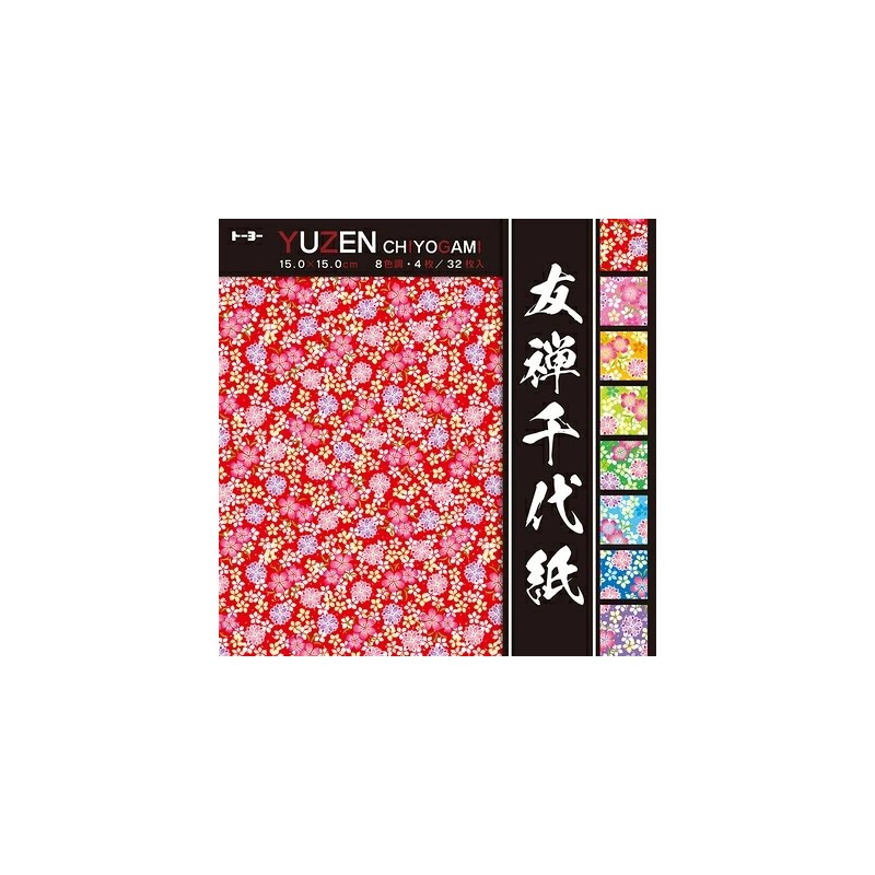 Papier do origami kwiaty 32 szt.