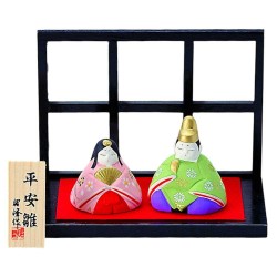 Zestaw figurek hina ningyo ceramiczne