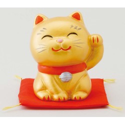 Figurka maneki - złoty