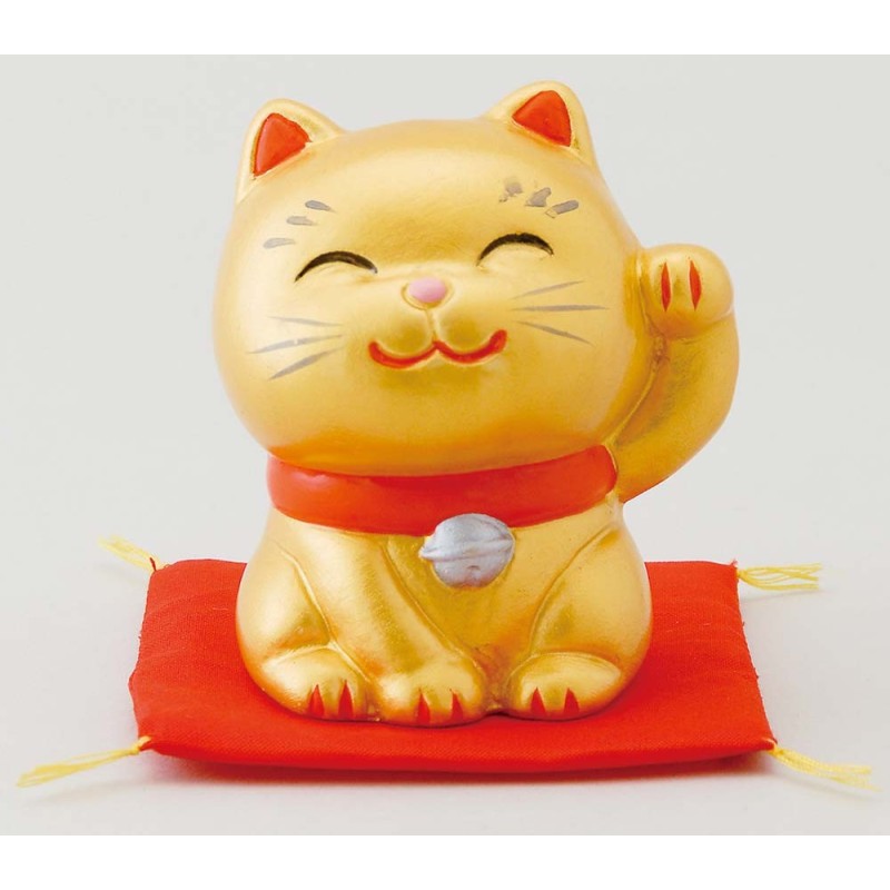 Figurka maneki - złoty