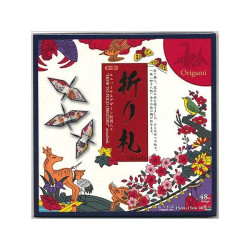 Papier do origami ukiyoe 46 szt. do żurawi
